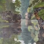Kayak Cliffs by Brendan Kramp