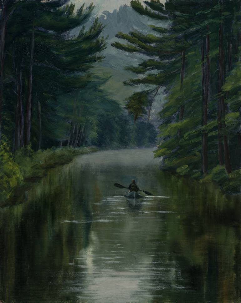 Print of Realism Landscape Painting by Brendan Kramp