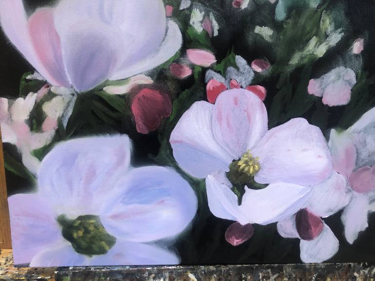 Original Figurative Floral Painting by Brendan Kramp