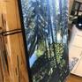 Left edge view of painting