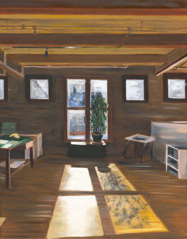 Original Interiors Paintings by Brendan Kramp