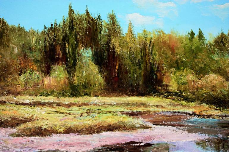 Original Landscape Painting by Vladimir Volosov