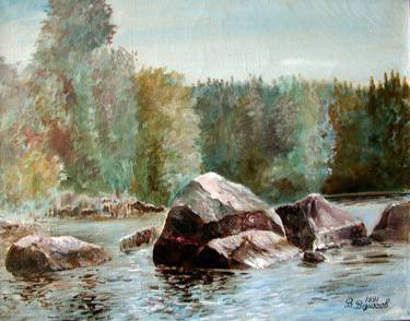 Original Landscape Paintings by Vladimir Volosov