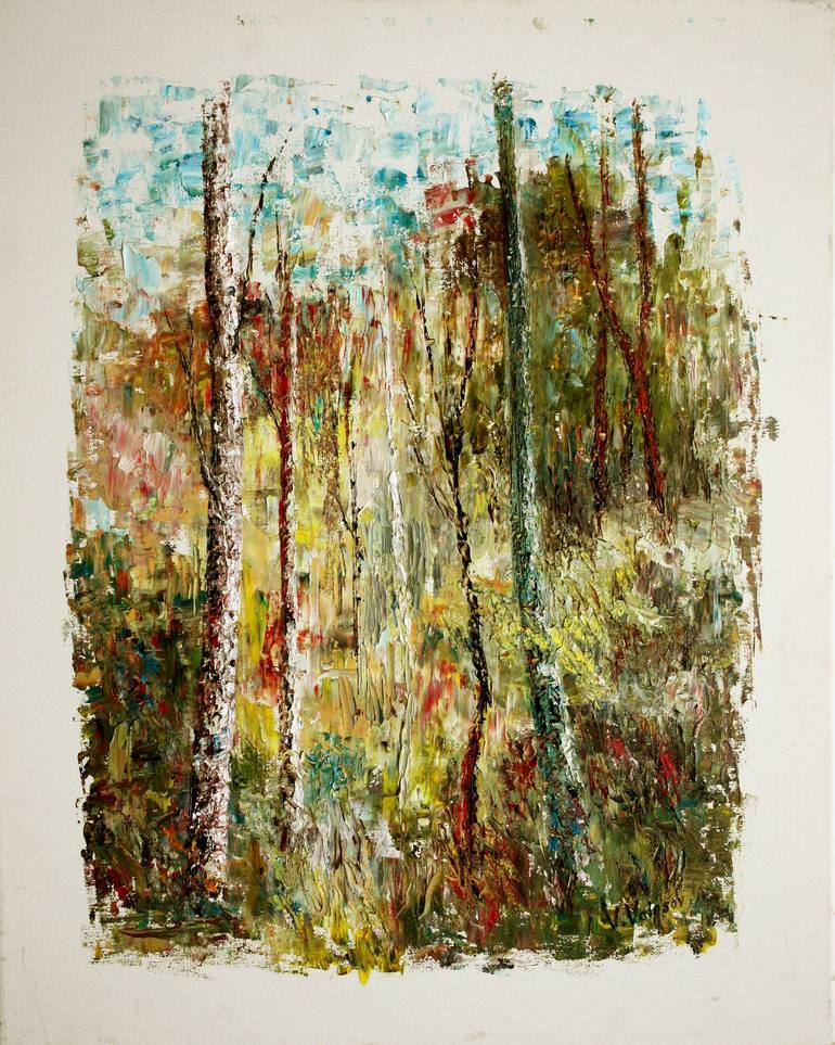 Print of Abstract Landscape Paintings by Vladimir Volosov
