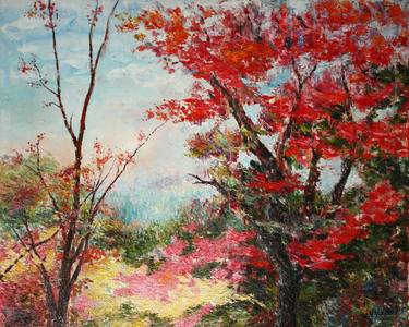 Original Impressionism Landscape Paintings by Vladimir Volosov