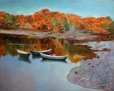 Original Fine Art Landscape Paintings by Vladimir Volosov