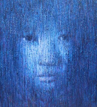 Original Abstract Expressionism Portrait Paintings by Nguyen Van Manh