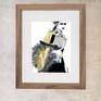 Fashion Illustration - Framed print