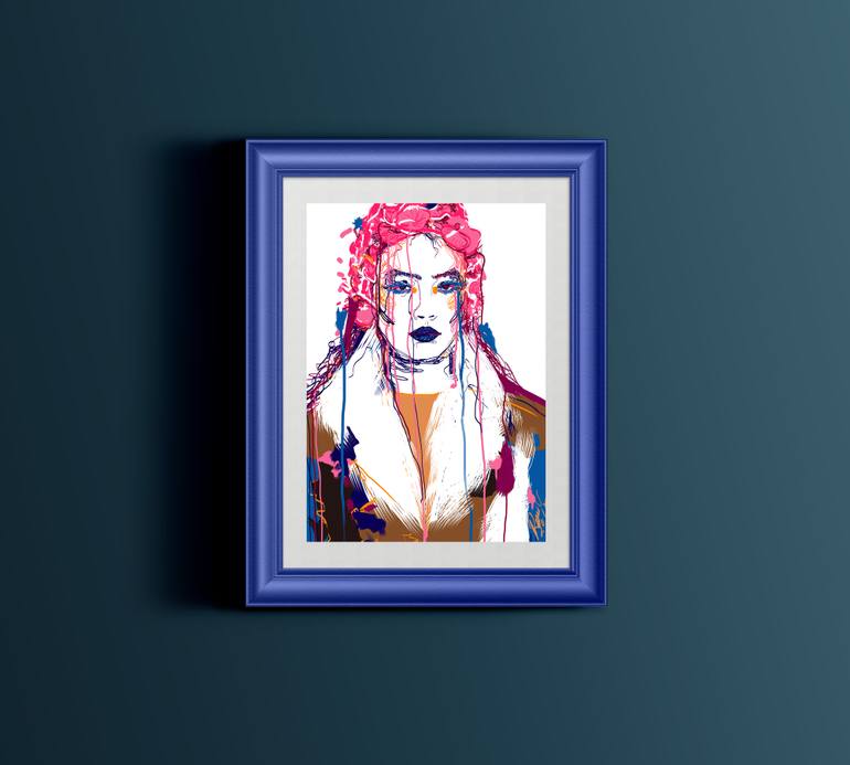 Original Digital Art Fashion Digital by Renáta Pethő