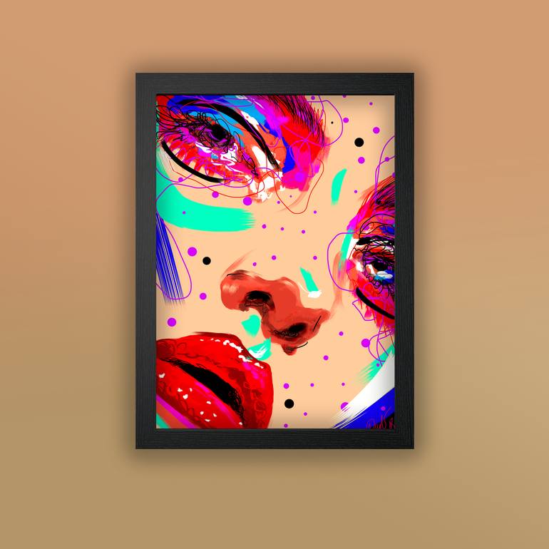 Original Contemporary Fashion Digital by Renáta Pethő