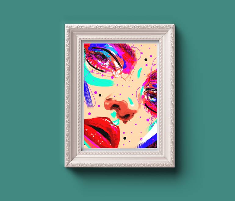 Original Contemporary Fashion Digital by Renáta Pethő