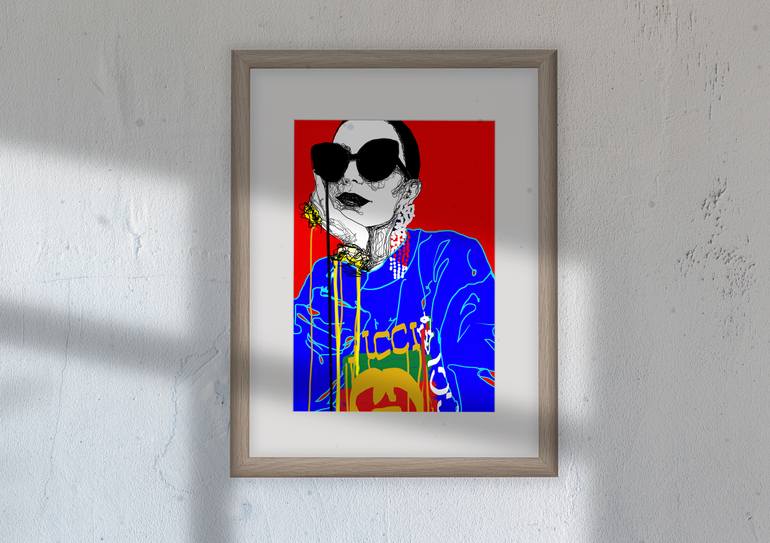 Original Contemporary Fashion Digital by Renáta Pethő