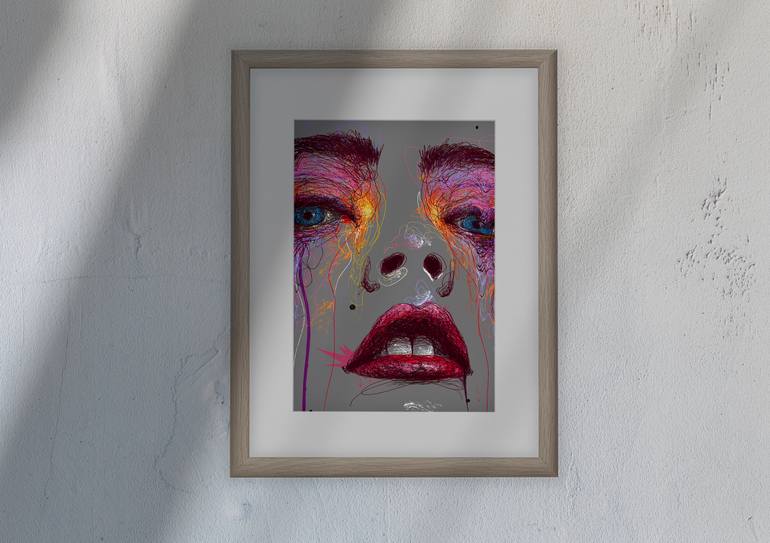 Original Contemporary Fashion Digital by Renáta Pethő