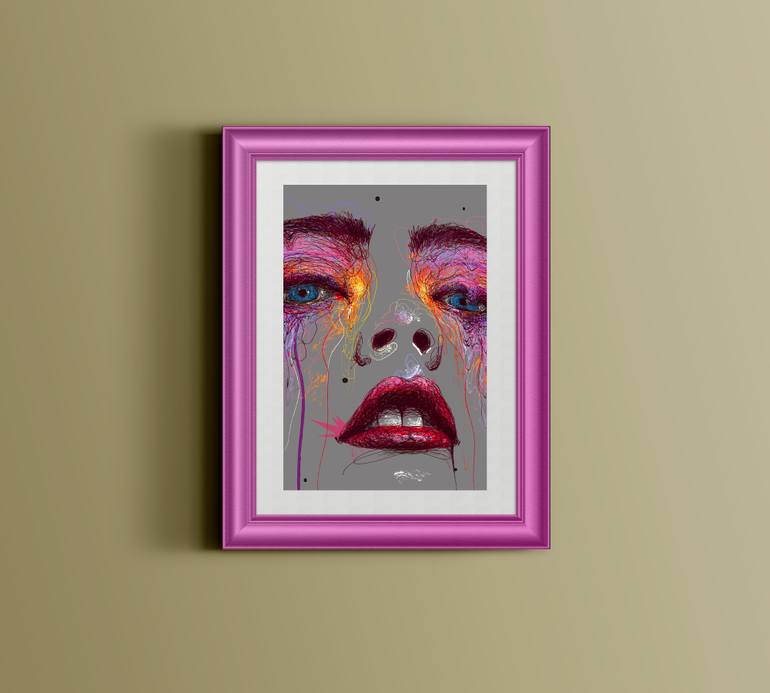 Original Contemporary Fashion Digital by Renáta Pethő