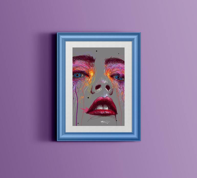 Original Contemporary Fashion Digital by Renáta Pethő