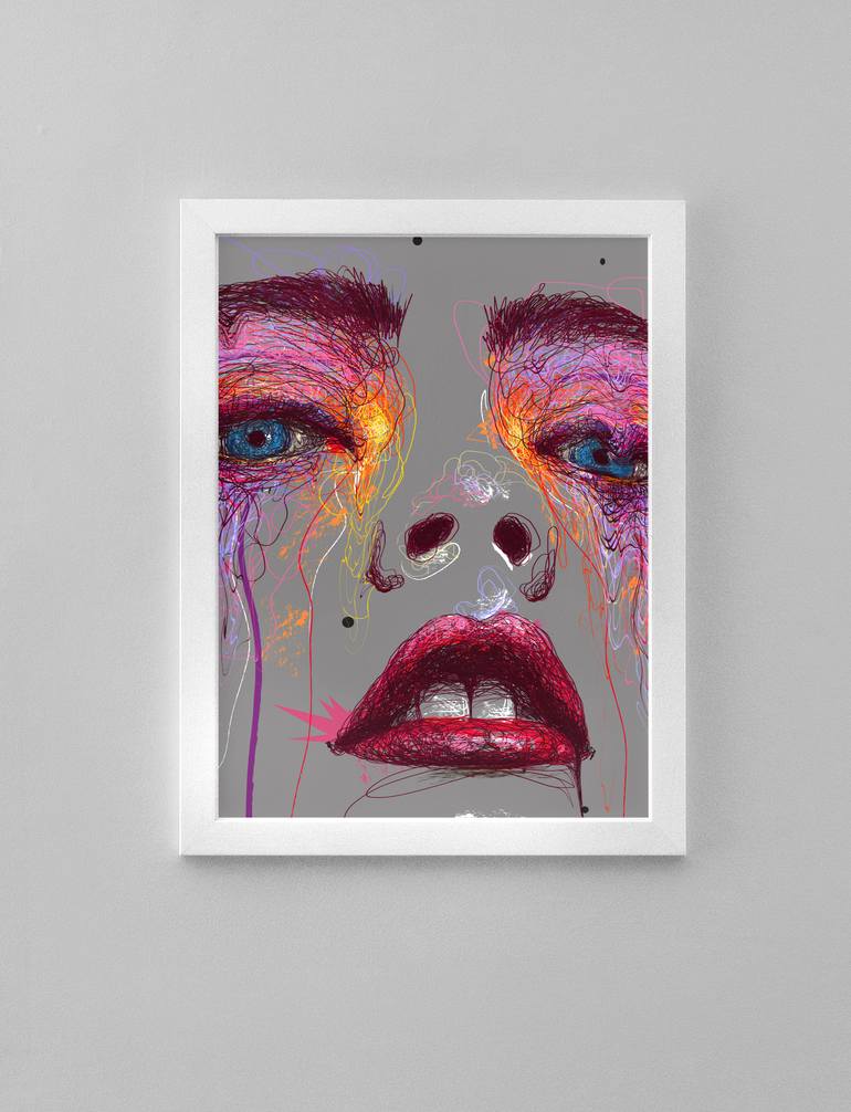 Original Contemporary Fashion Digital by Renáta Pethő