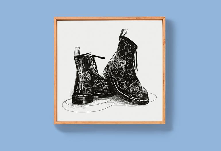 Original Contemporary Fashion Digital by Renáta Pethő