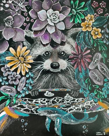 Print of Animal Paintings by Munoz Valeriya