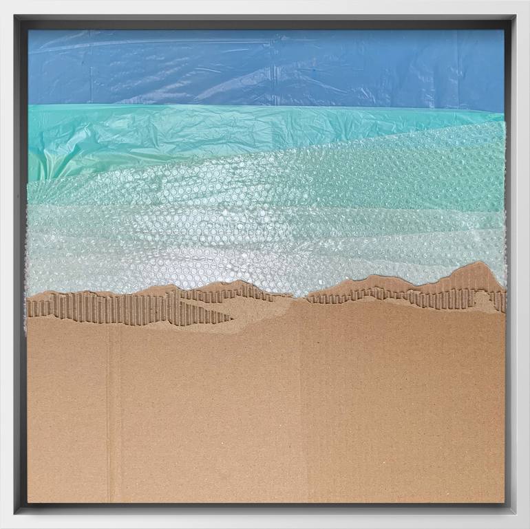 Original Modern Beach Collage by Donald van Schilt