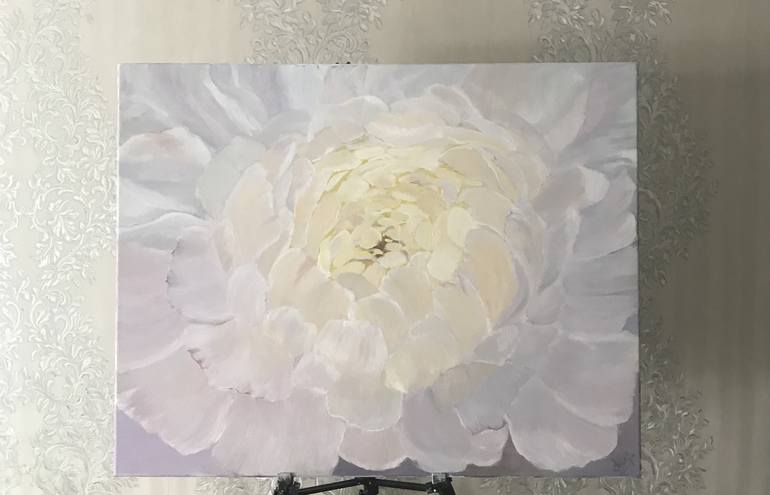 Original Modern Floral Painting by Alex Sher