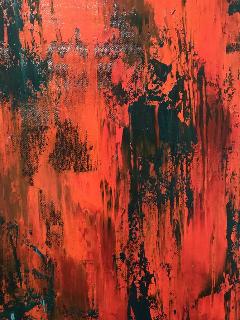 Original Abstract Expressionism Abstract Painting by Alex Sher