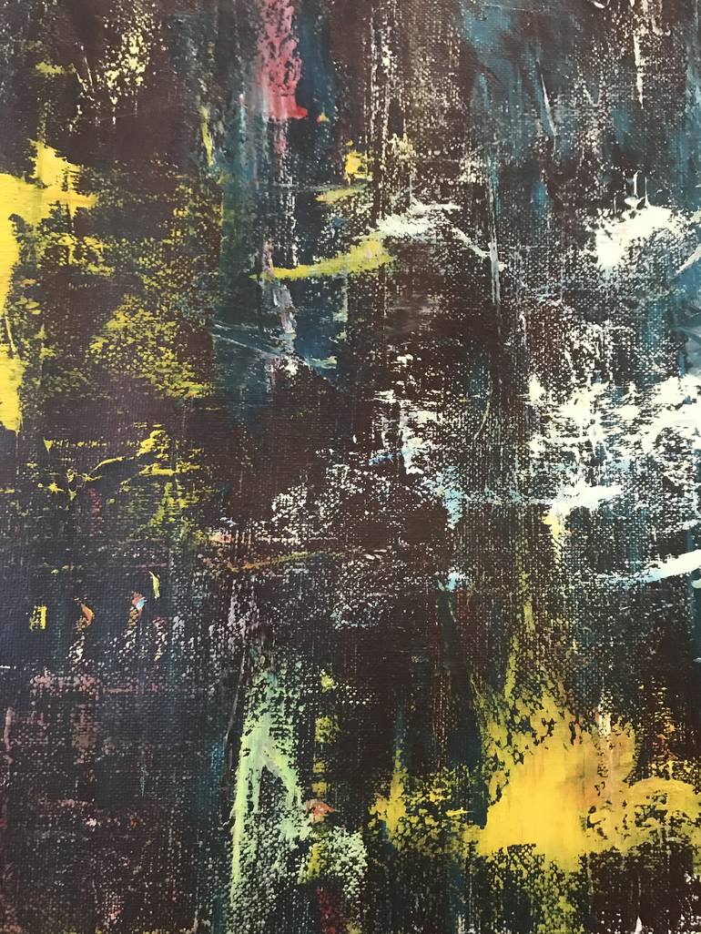 Original Abstract Expressionism Abstract Painting by Alex Sher