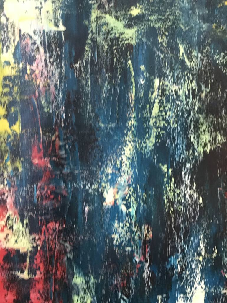 Original Abstract Expressionism Abstract Painting by Alex Sher