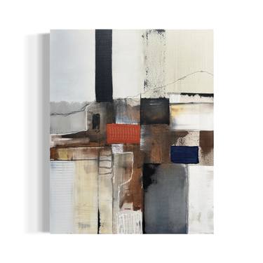 Original Abstract Expressionism Abstract Mixed Media by Vanessa Caroli