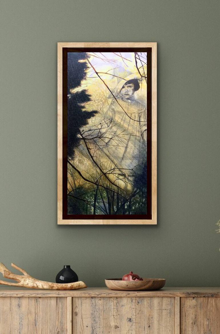 Original Realism Fantasy Drawing by Kathryn Regel