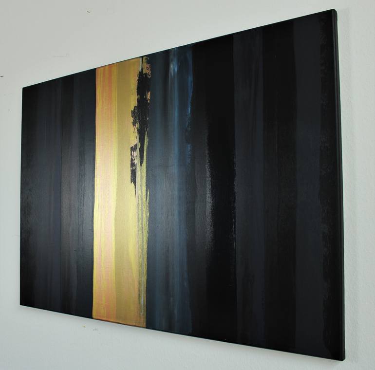 Original Minimalism Abstract Painting by Ernst Beck