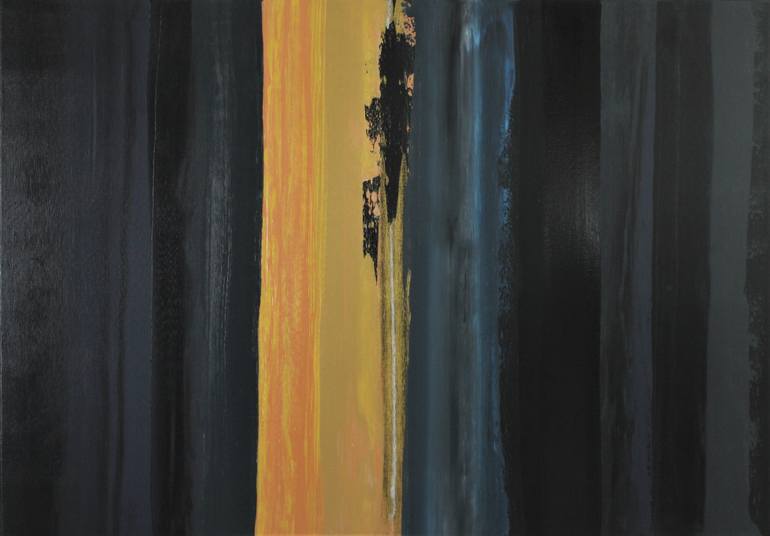 Original Minimalism Abstract Painting by Ernst Beck