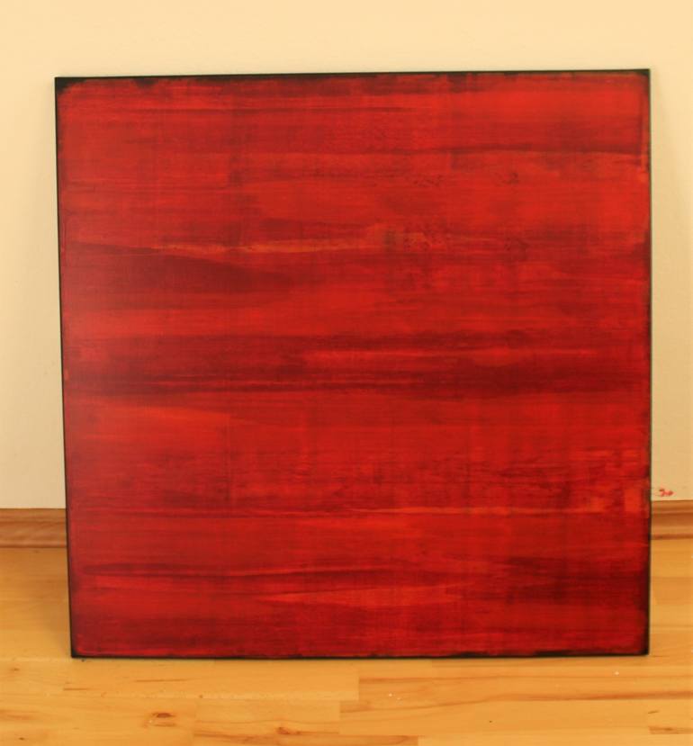 Original Minimalism Abstract Painting by Ernst Beck