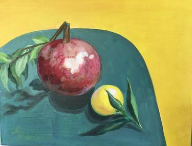 Original Still Life Paintings by Marina Gabriellini