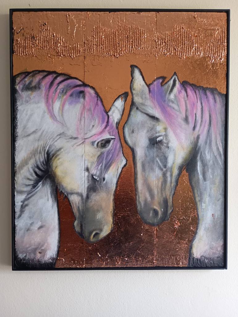 Original Contemporary Animal Mixed Media by Camillo Gannelli