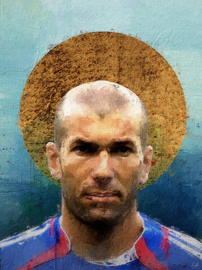 Zinedine Zidane Art Prints for Sale - Fine Art America