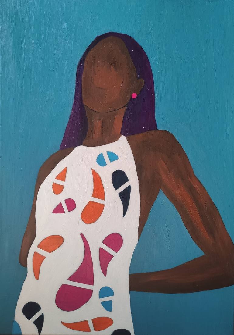 Original Figurative Women Paintings by Sebastian Poplawski