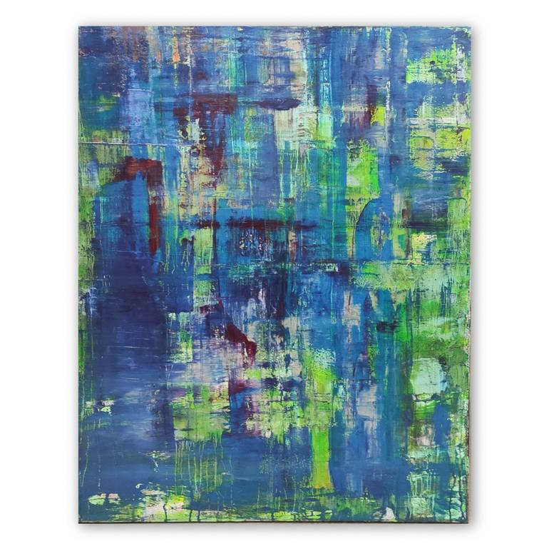 Original Abstract Painting by Sebastian Poplawski