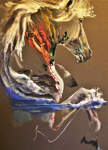 Original Horse Paintings by Christine Lawrence