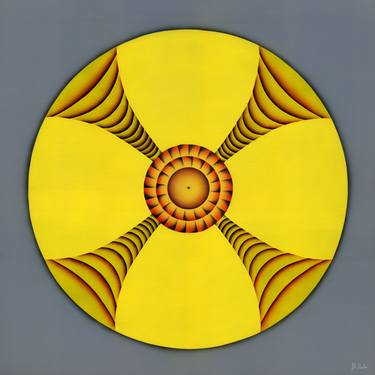 Print of Art Deco Geometric Paintings by Kenneth Clarke