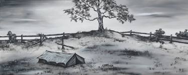 Original Illustration Landscape Paintings by Kenneth Clarke