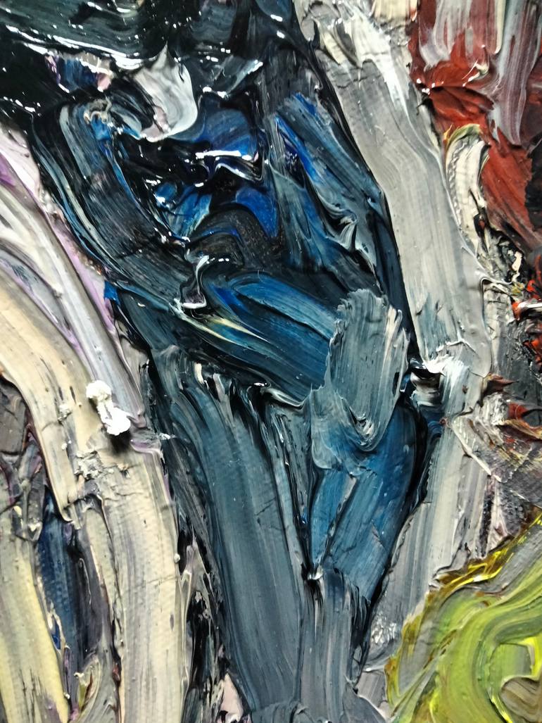 Original Abstract Expressionism Other Painting by Amit Ari