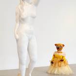 The High Priestess (left) & Bella (right) by Caroline Jacobson