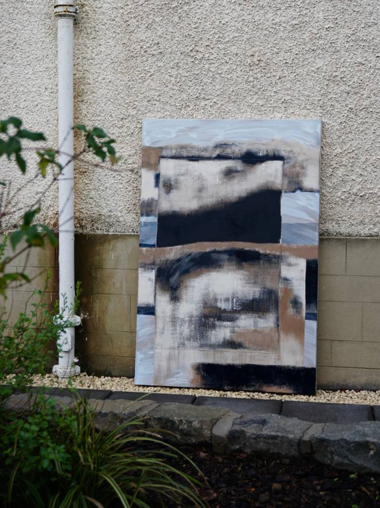 Original Abstract Expressionism Abstract Painting by Hannah Benassi