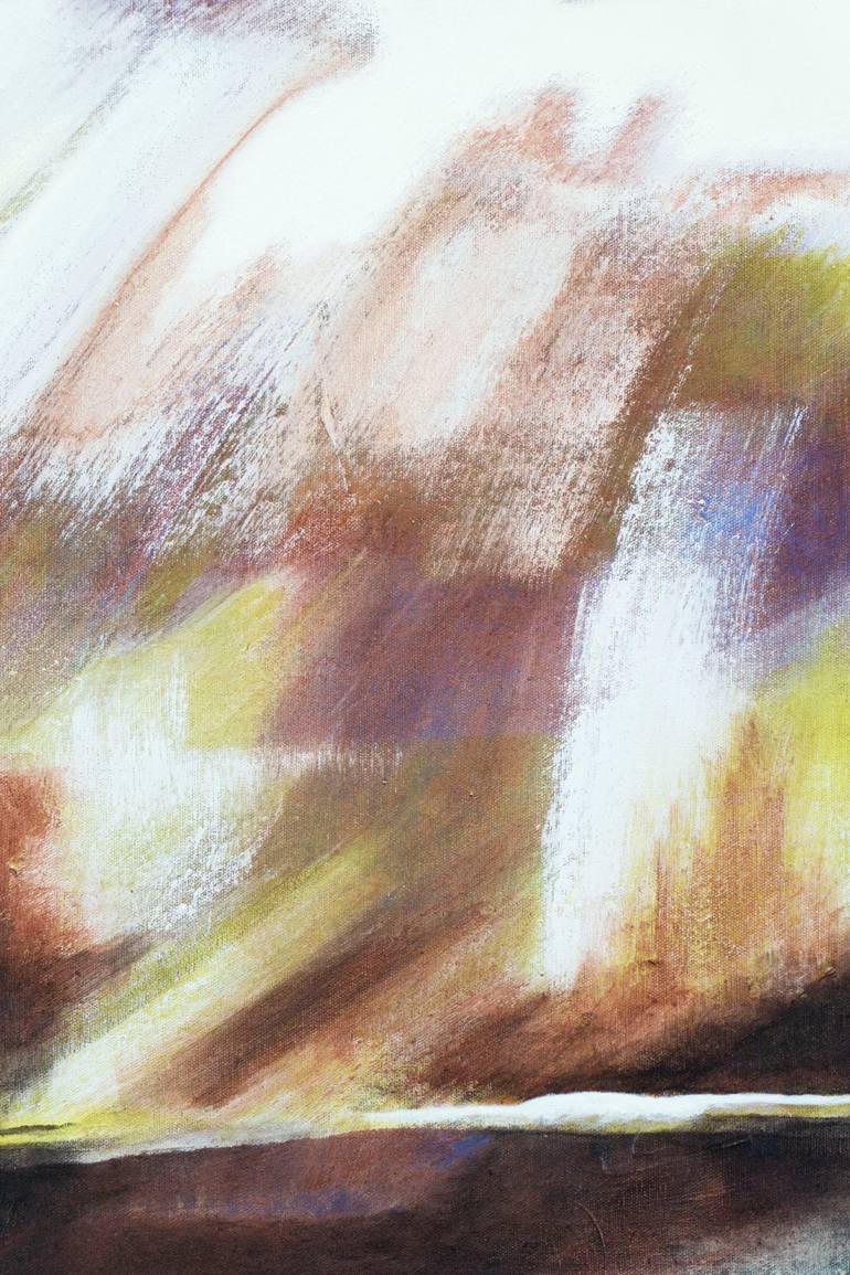 Original Abstract Expressionism Abstract Painting by Hannah Benassi