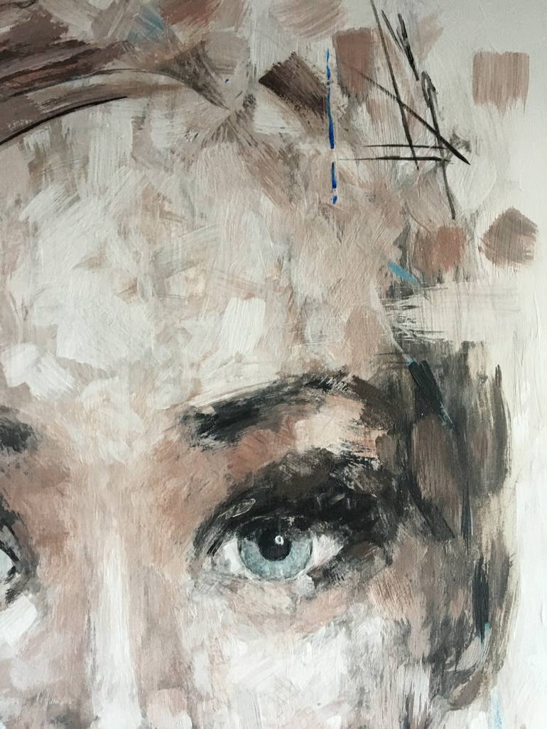 Original Figurative People Painting by Inga Kniazieva