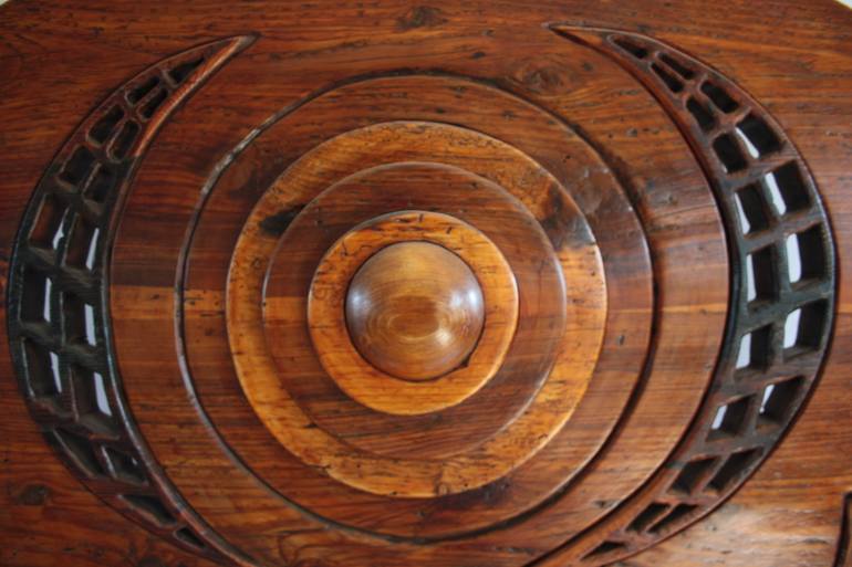 Original Folk Abstract Sculpture by Luciano Bertolotto