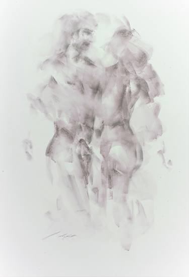 Print of Nude Paintings by Janette Lockett