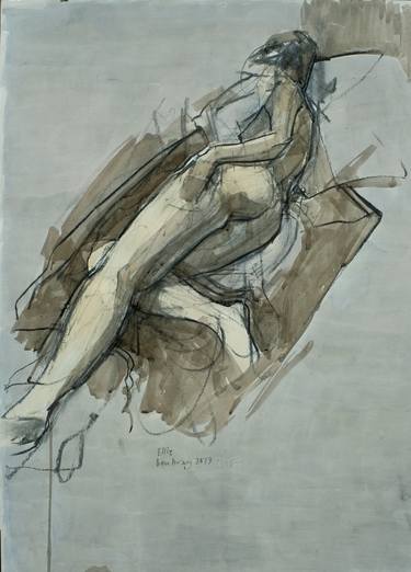 Print of Figurative Nude Drawings by Ben Dray