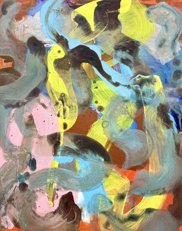 Original Abstract Painting by Sofie Siegmann