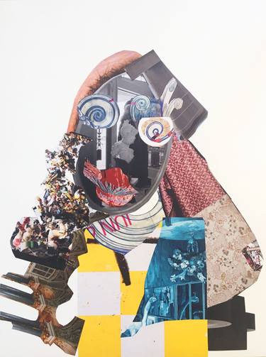 Print of People Collage by Sofie Siegmann